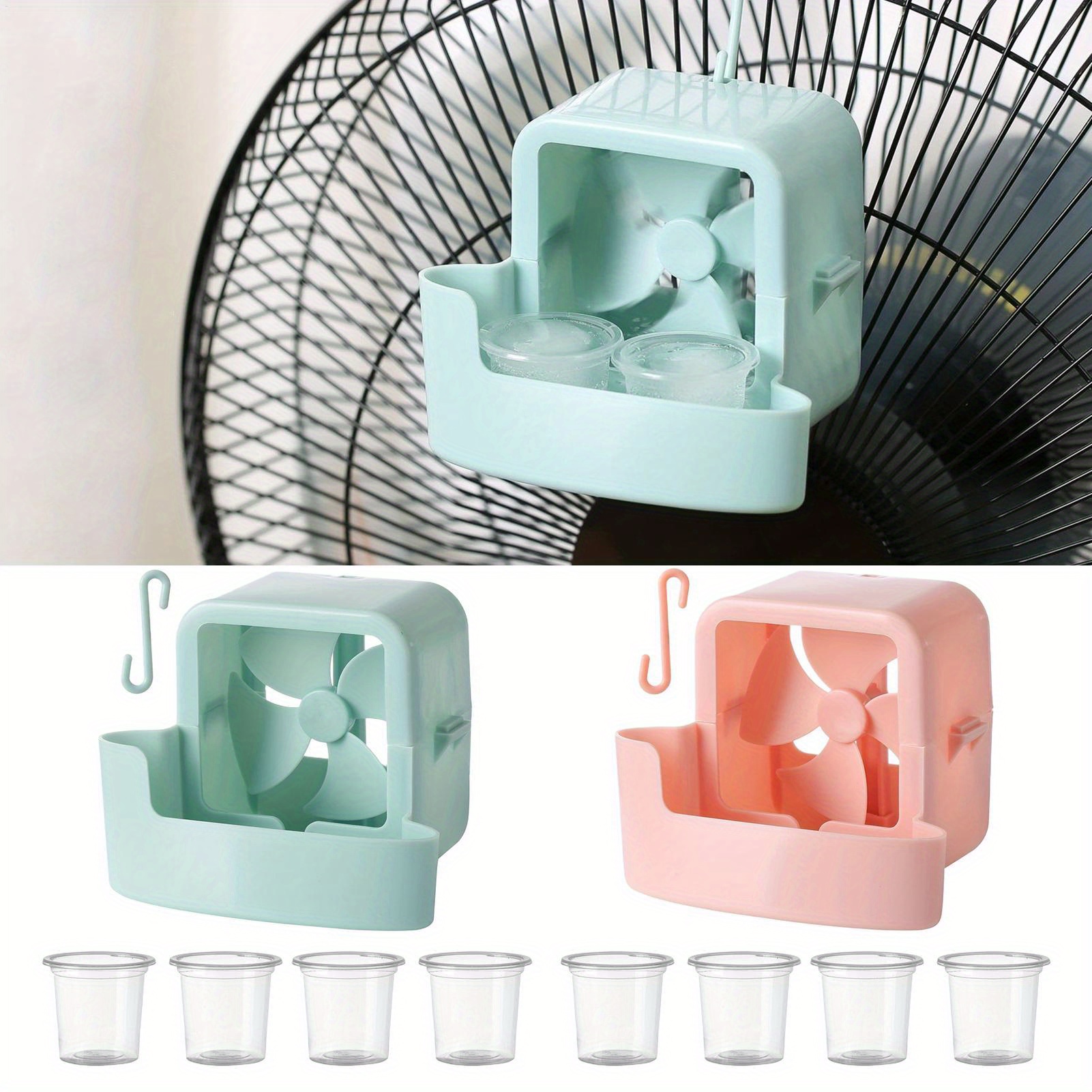 Outdoor Power Fan - Zero-Power Portable Cooling Fan, Water Circulation