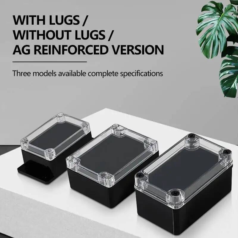 Power Switch Outdoor - 2pcs Transparent Cover Waterproof Junction Box