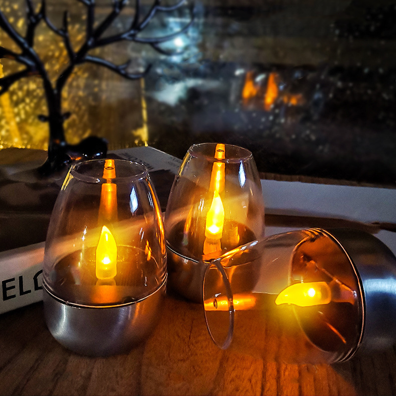 Outdoor Power Outlet Solar - Solar Powered Flameless Candles Outdoor Waterproof