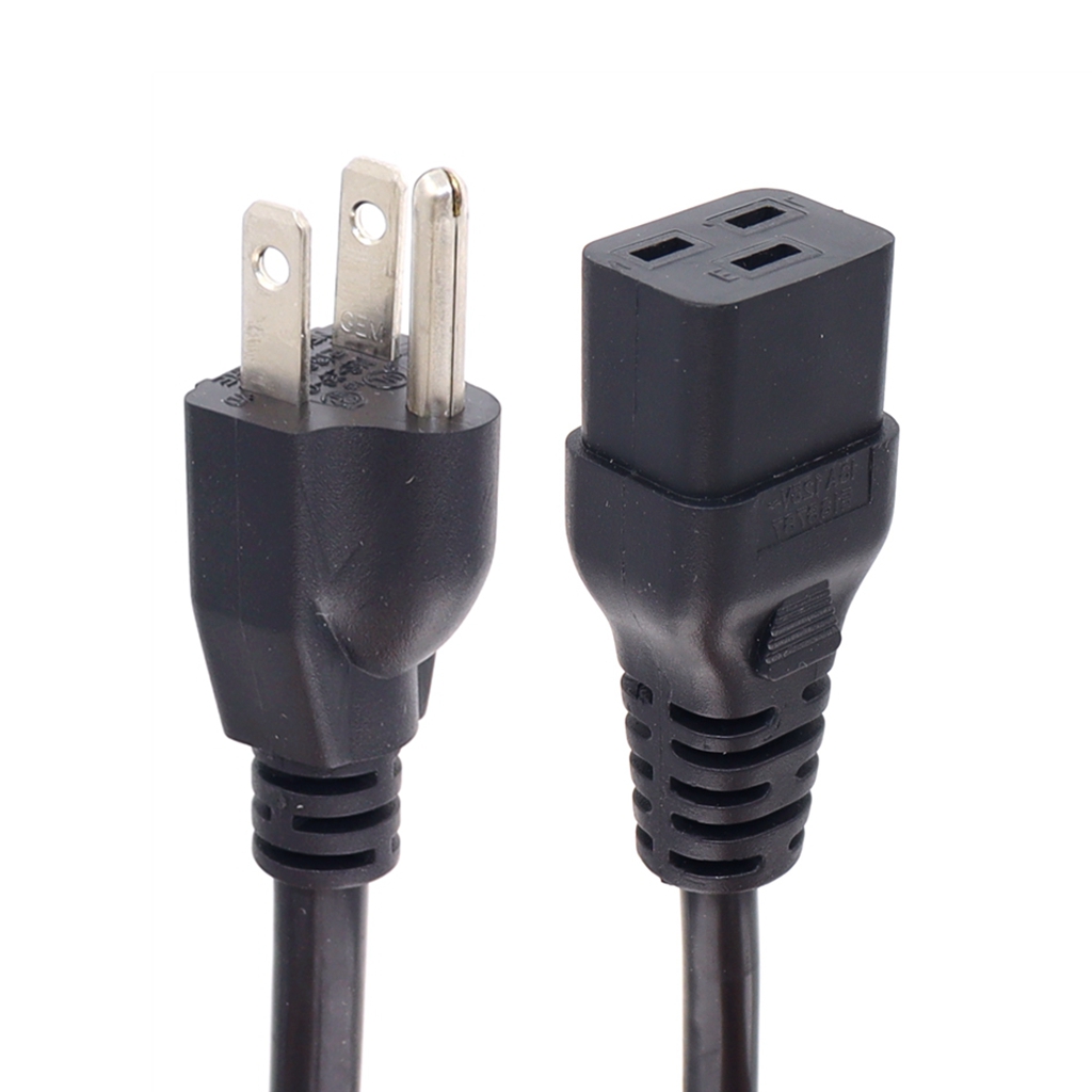 Outdoor Power Extension Cord - Heavy Duty 14AWG Computer Power Cord