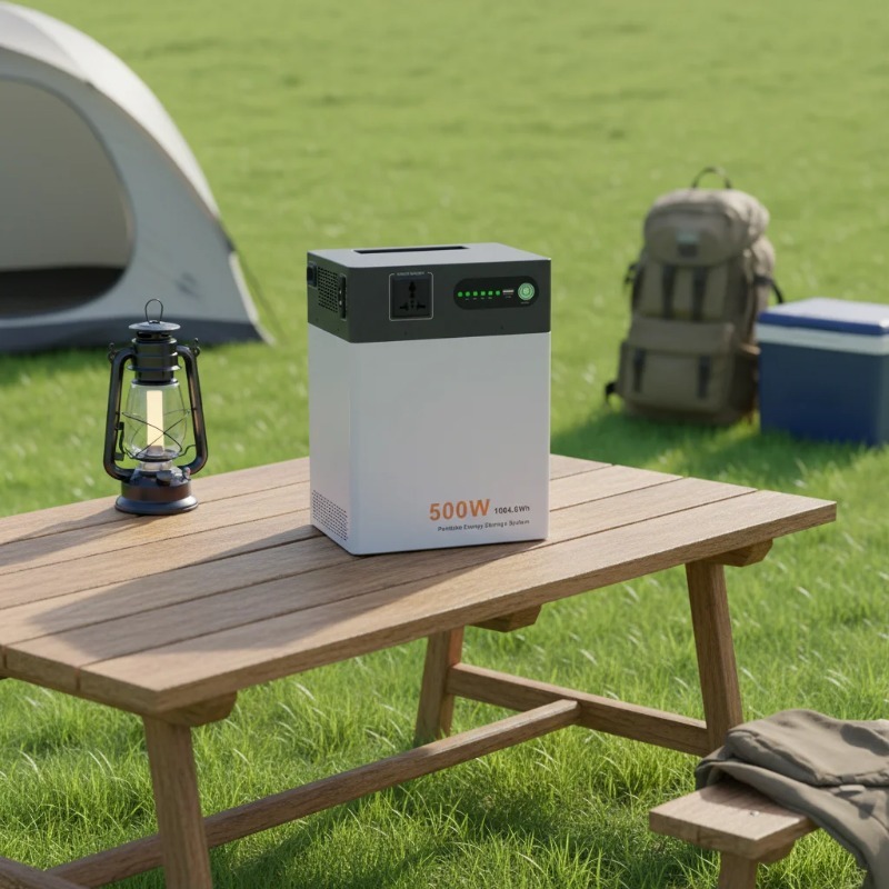 Outdoor Power Generator - Energy Storage Portable 1004.8Wh Battery Pack