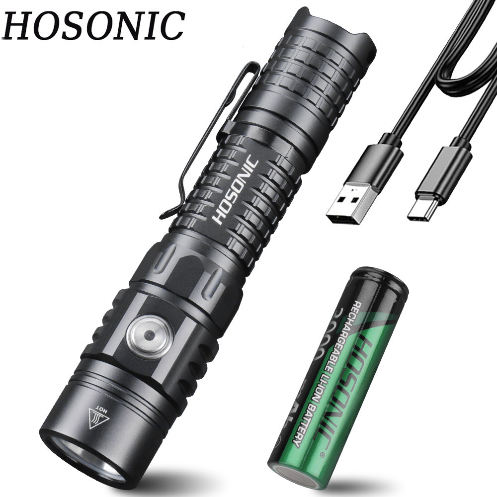 Power Switch Outdoor - HOSONIC EC16 EDC Flashlight 1750LM Ultra