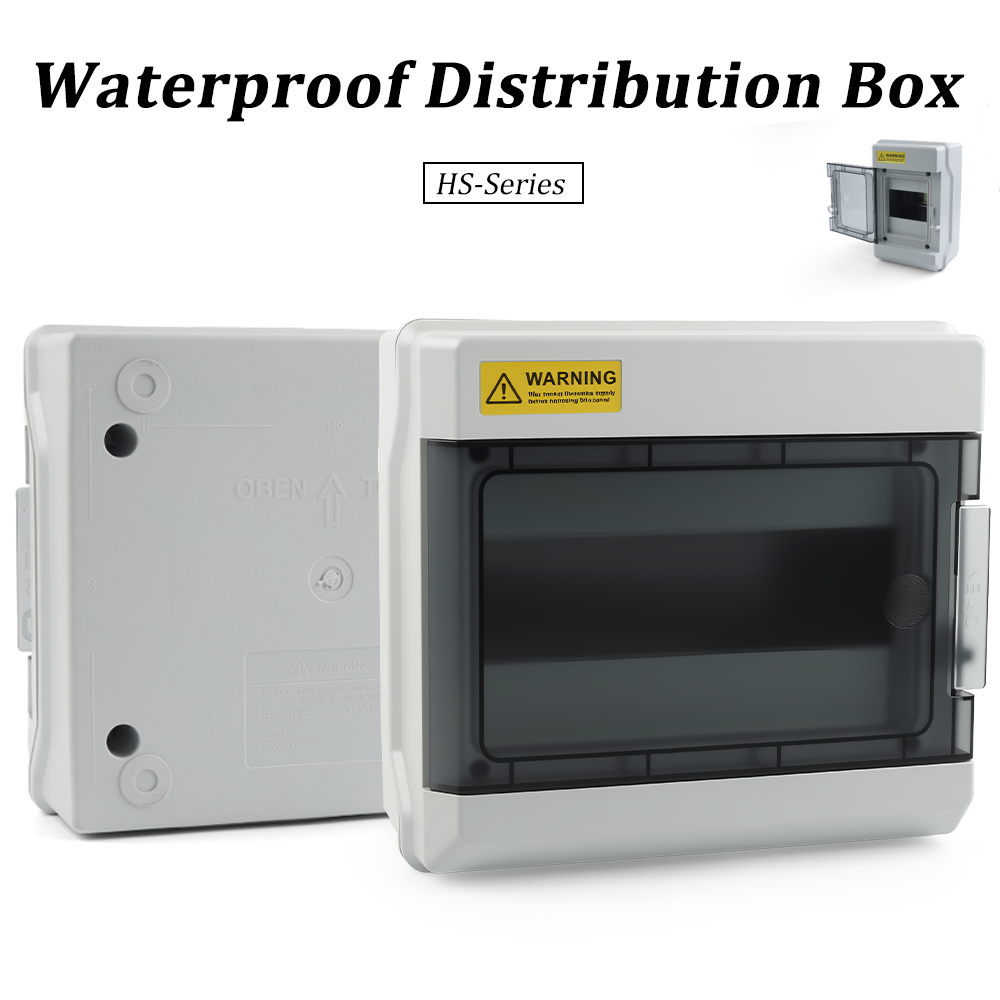 Power Switch Outdoor - HS Series IP65 Weatherproof Distribution Box