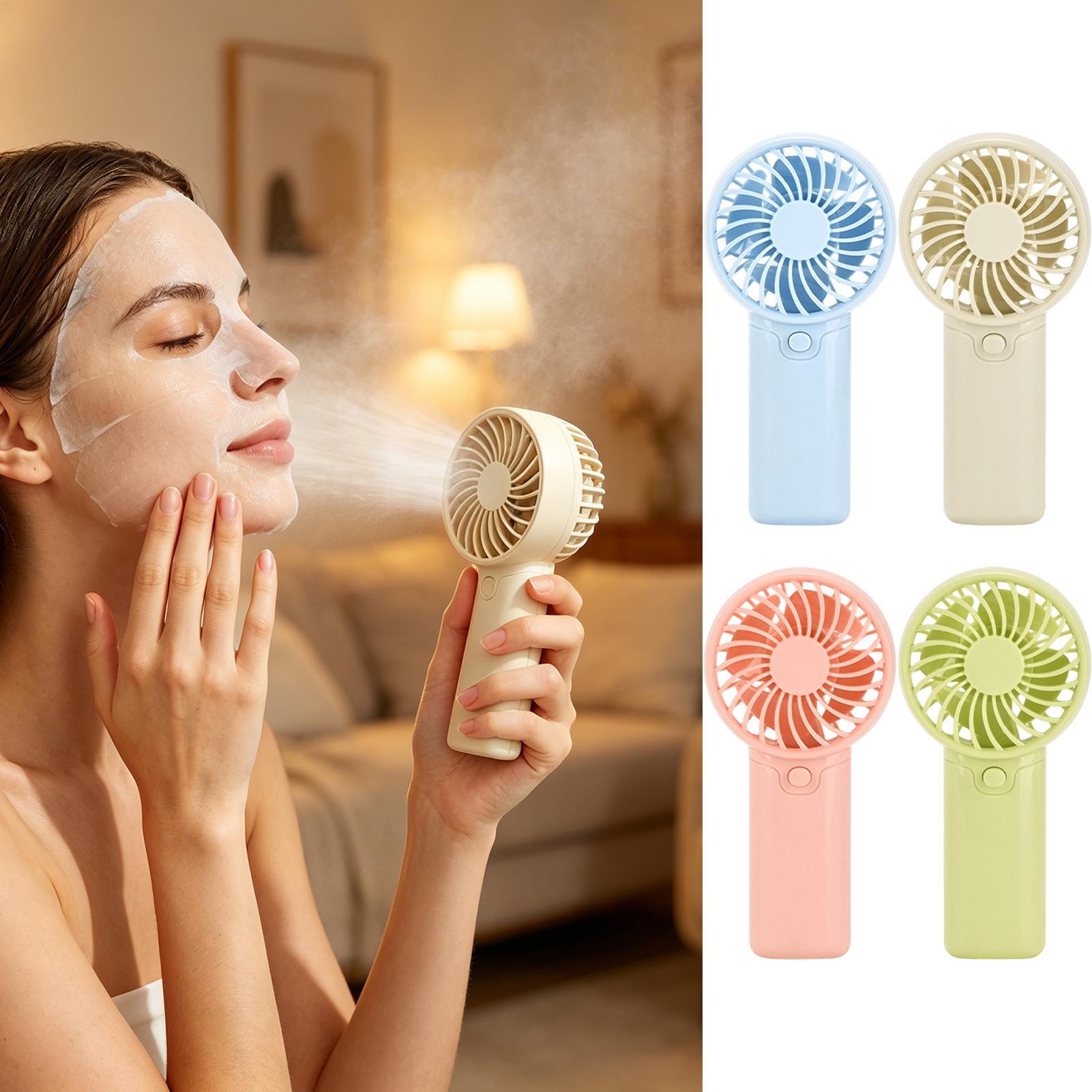 Outdoor Power Fan - Mini portable handheld fan, battery powered,