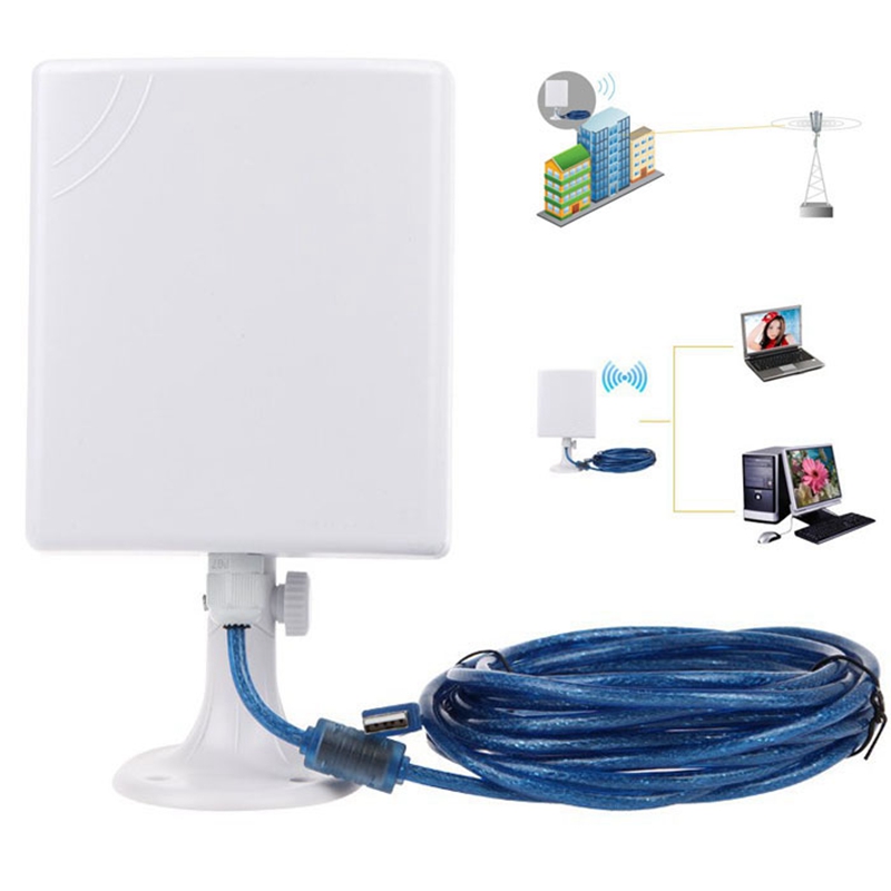 150Mbps High Gain 14DBi Antenn - đánh giá và giá Outdoor Power Adapter Usb