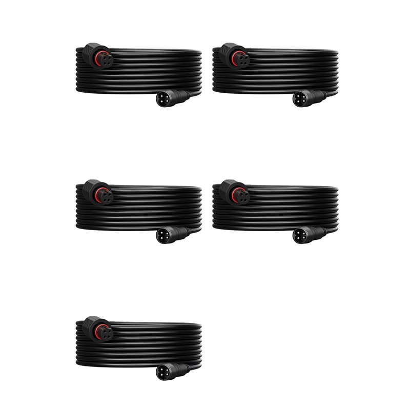Exquisite-5Pcs 10FT Extension  - đánh giá và giá Outdoor Power Extension Cord