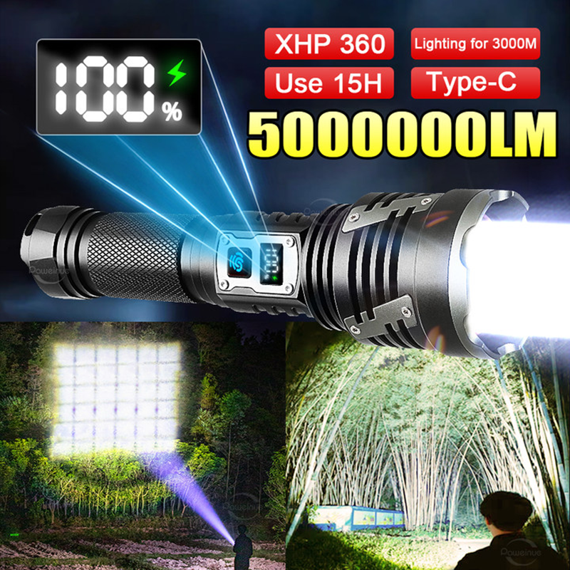 High Power Led Flashlight XHP3 - đánh giá và giá Quality Outdoor Power