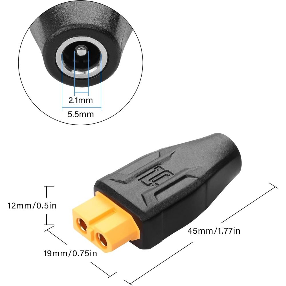5525 7450 USB C to XT60 Adapte - đánh giá và giá Outdoor Power Adapter Usb