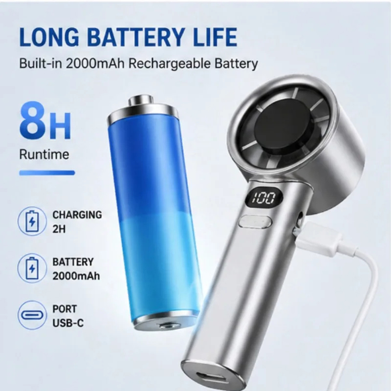 Summer Turbine Mini Electric F - đánh giá và giá Outdoor Power Fan