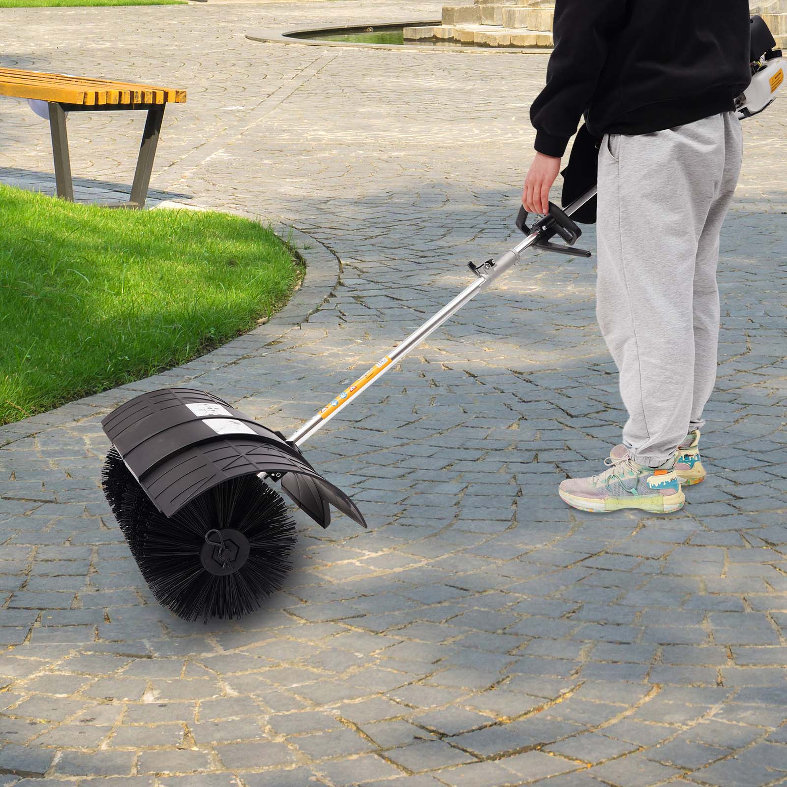 52cc 2 Stroke Gas Power Handhe - đánh giá và giá Outdoor Power Broom