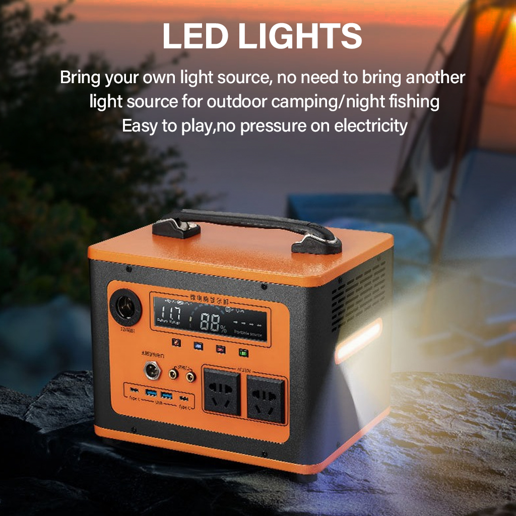 Portable Power Station 300/600 - đánh giá và giá Outdoor Power Generator