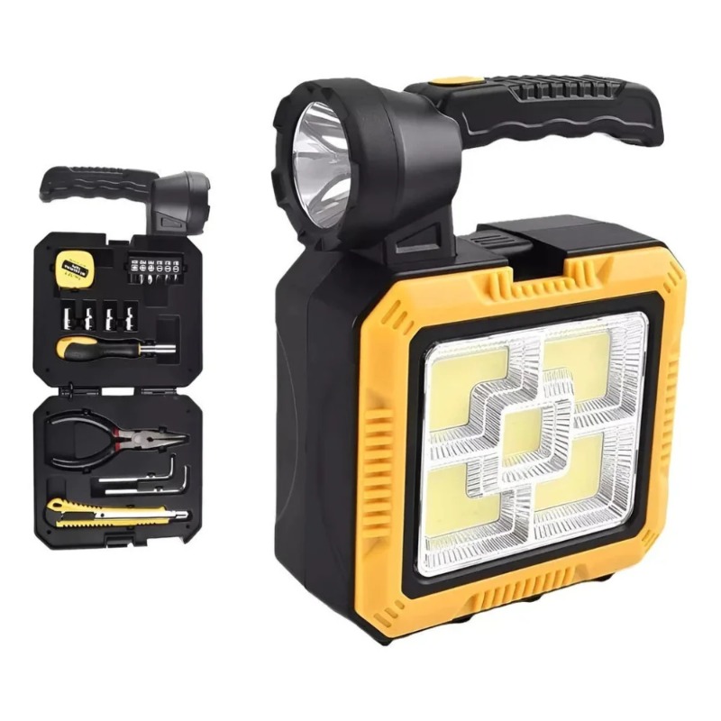Solar-Powered Handheld Spotlig - đánh giá và giá Outdoor Power Tool Kit