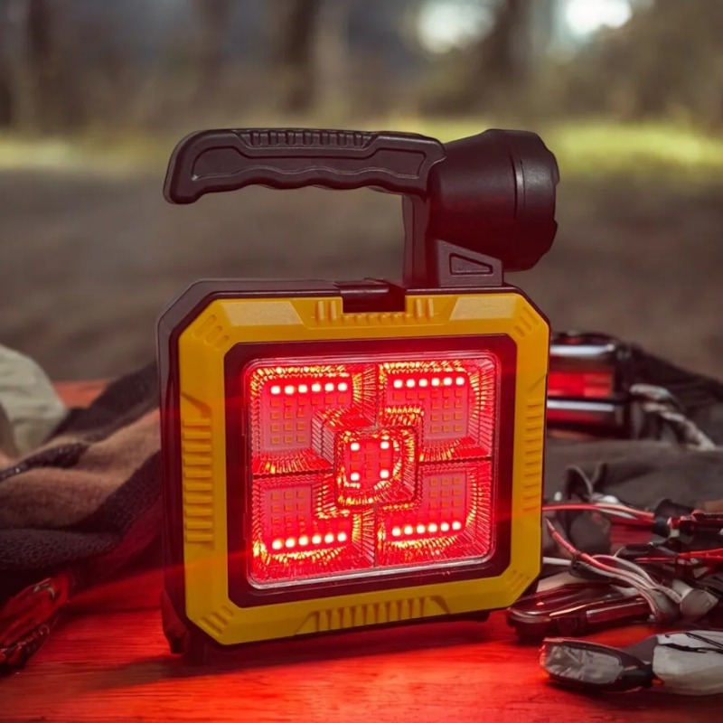 Solar-Powered Handheld Spotlig - đánh giá và giá Outdoor Power Tool Kit