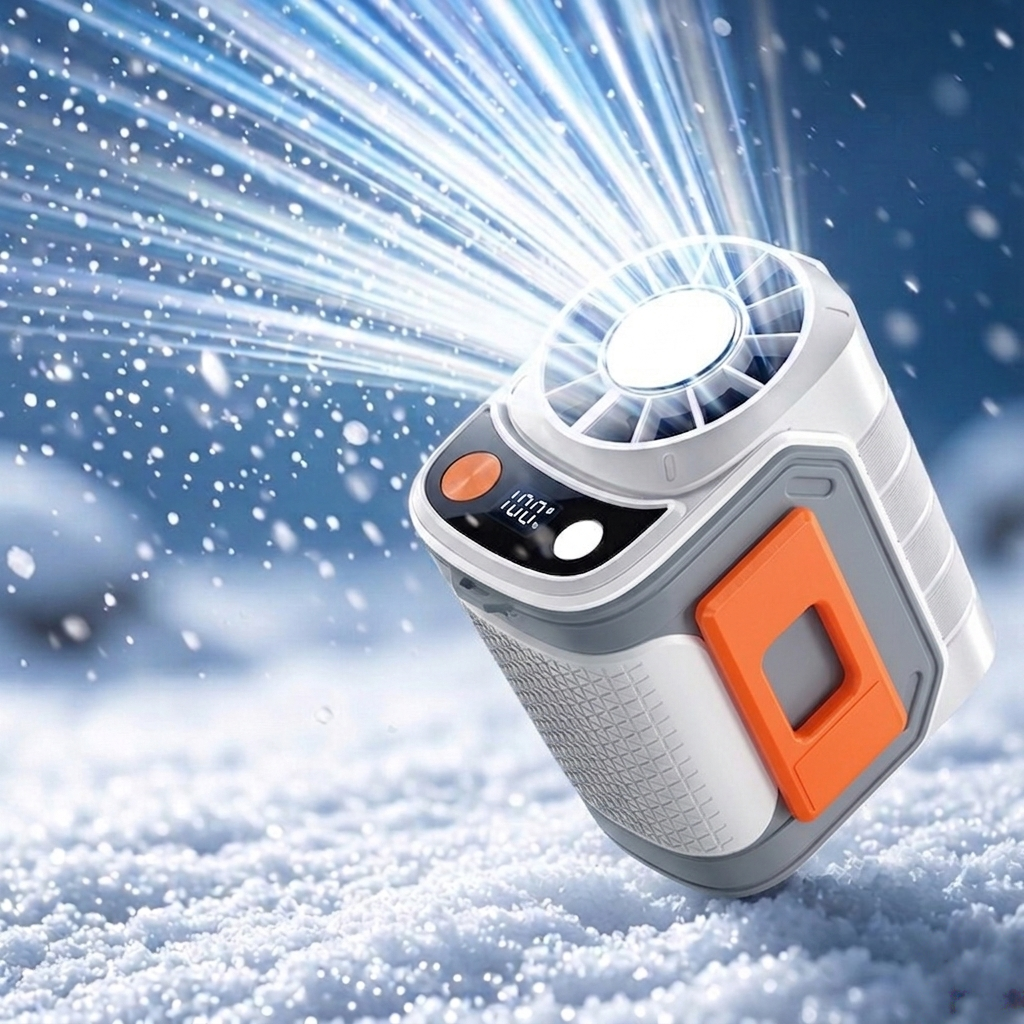 New Portable Waist Fan with US - đánh giá và giá Outdoor Usb Power Bank