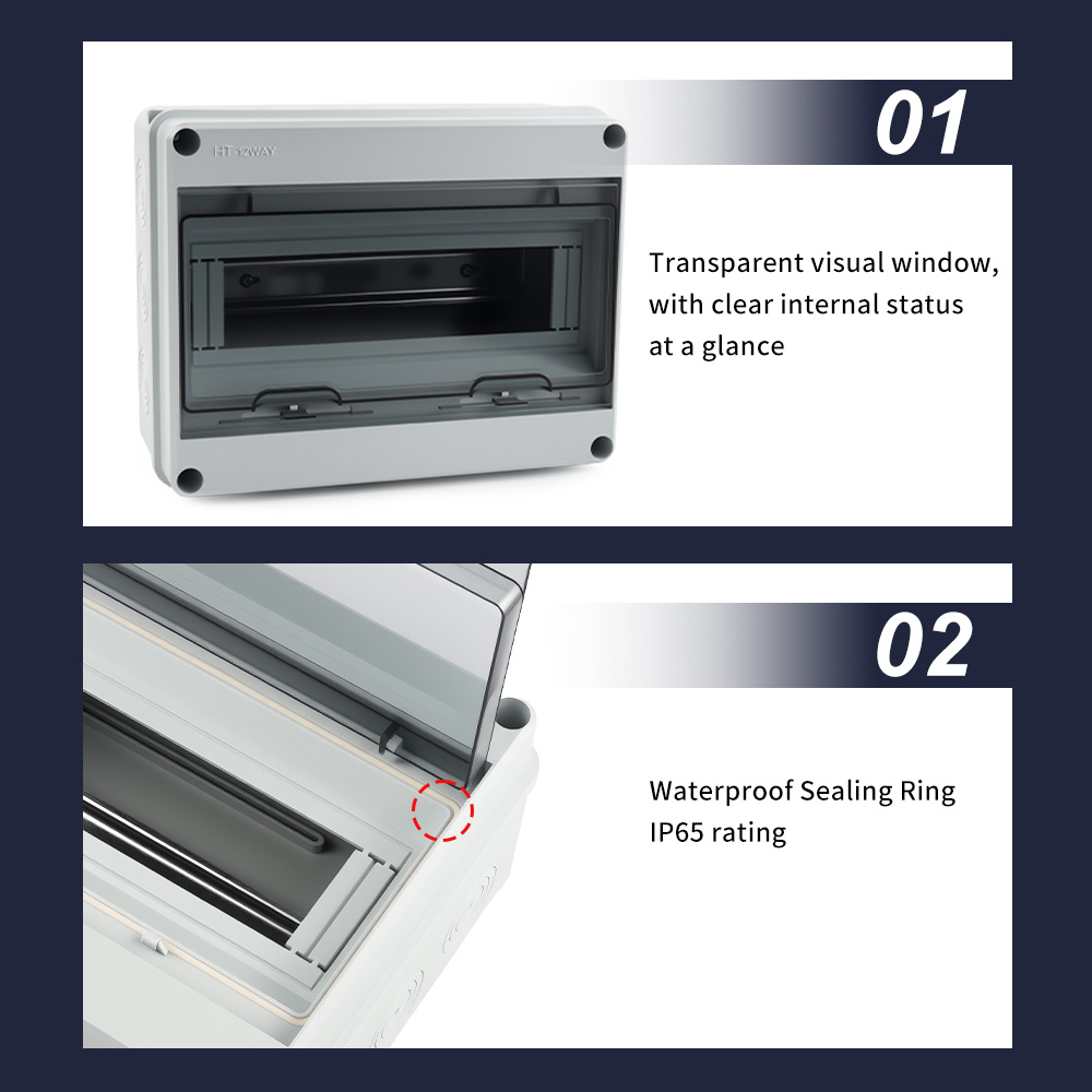 HT Series Waterproof Distribut - đánh giá và giá Power Switch Outdoor