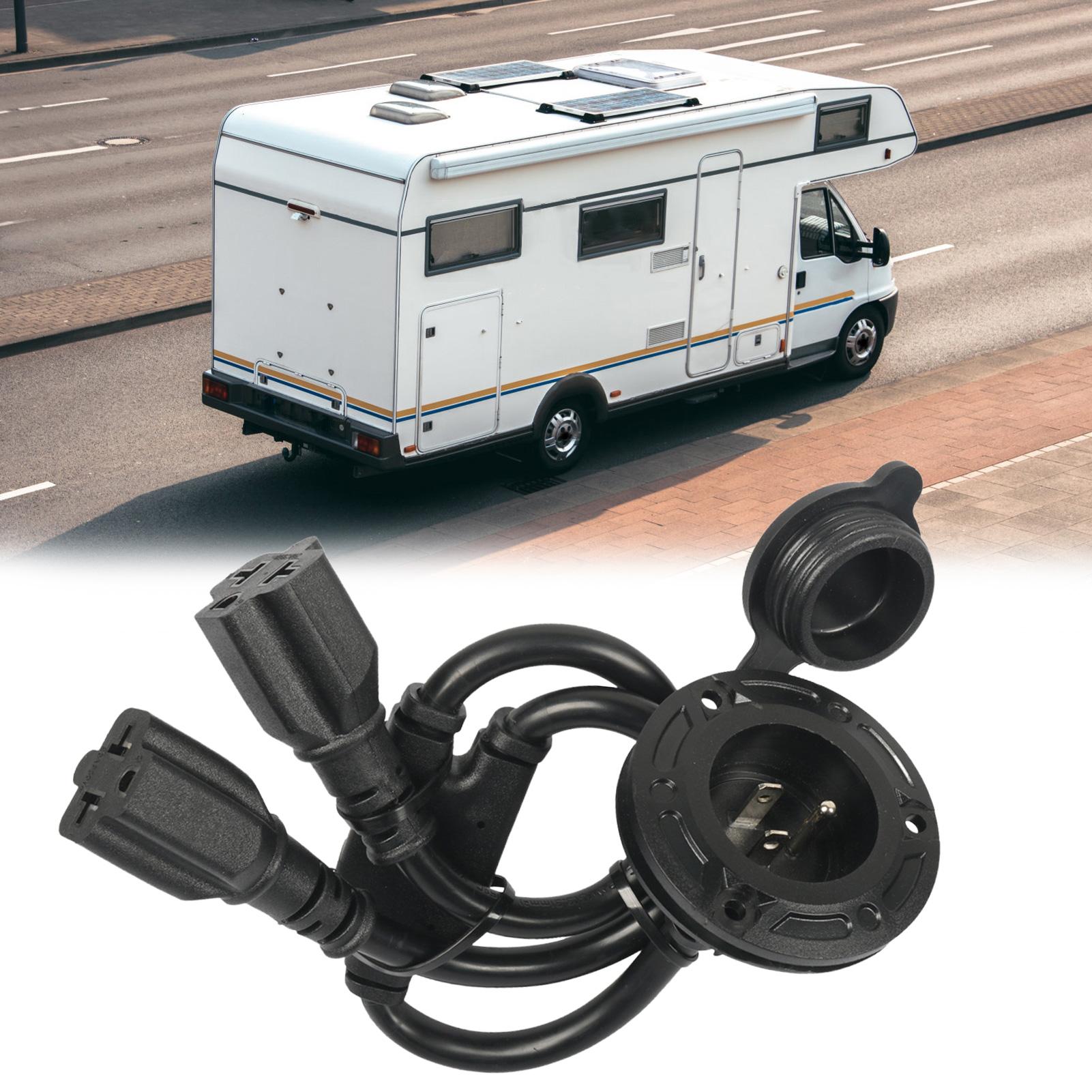 US Standard 125V RV Power Inle - đánh giá và giá Outdoor Power Outlet Install