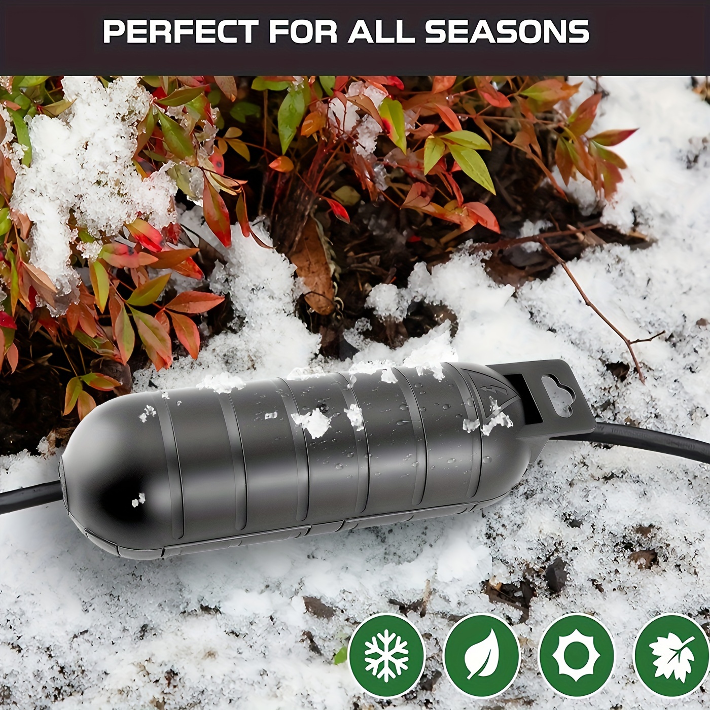 1/3pcs Waterproof Black Extens - đánh giá và giá Outdoor Power Extension Cord