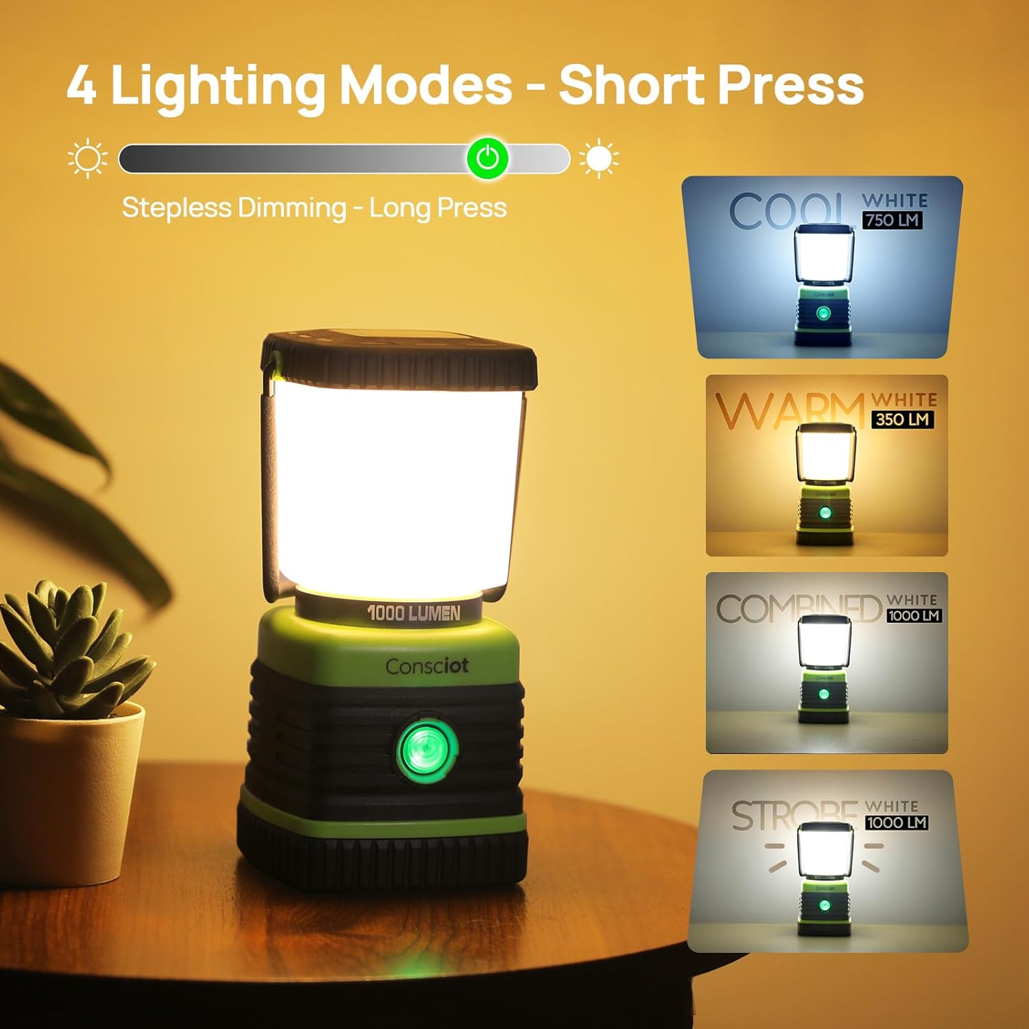 LED Camping Lantern 1000LM Bat - đánh giá và giá Outdoor Power Products