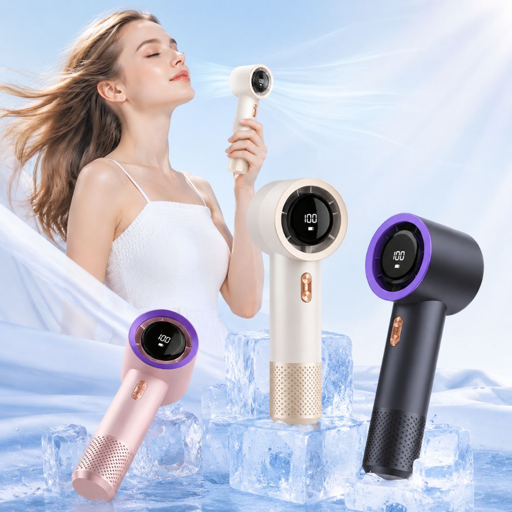 New Adjustable Speeds Handheld - đánh giá và giá Outdoor Power Fan