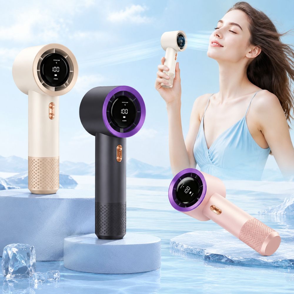 New Adjustable Speeds Handheld - đánh giá và giá Outdoor Power Fan