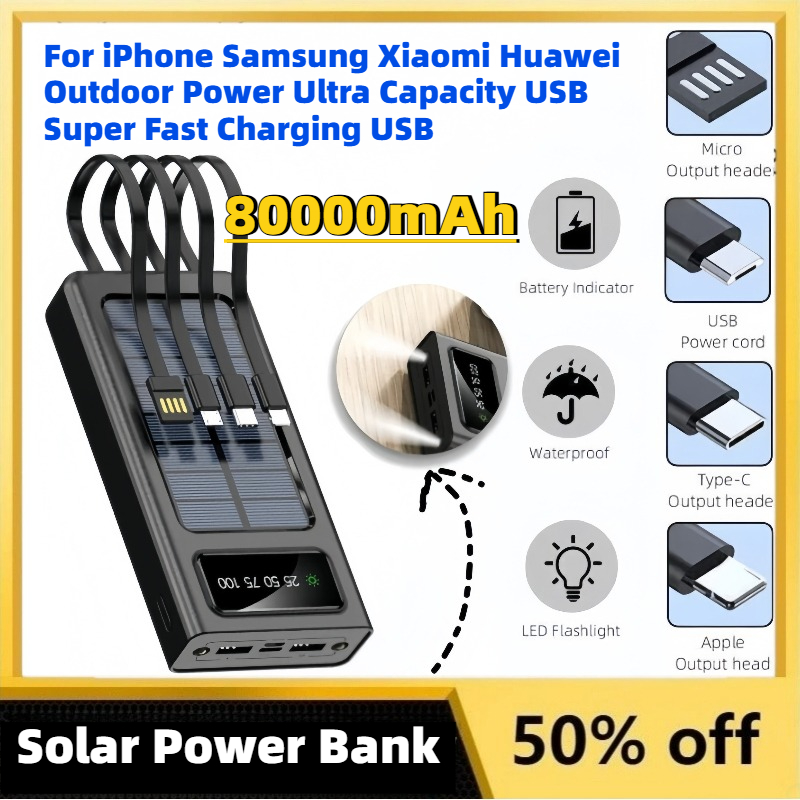 High-Quality 80000mAh Solar Po - đánh giá và giá Quality Outdoor Power
