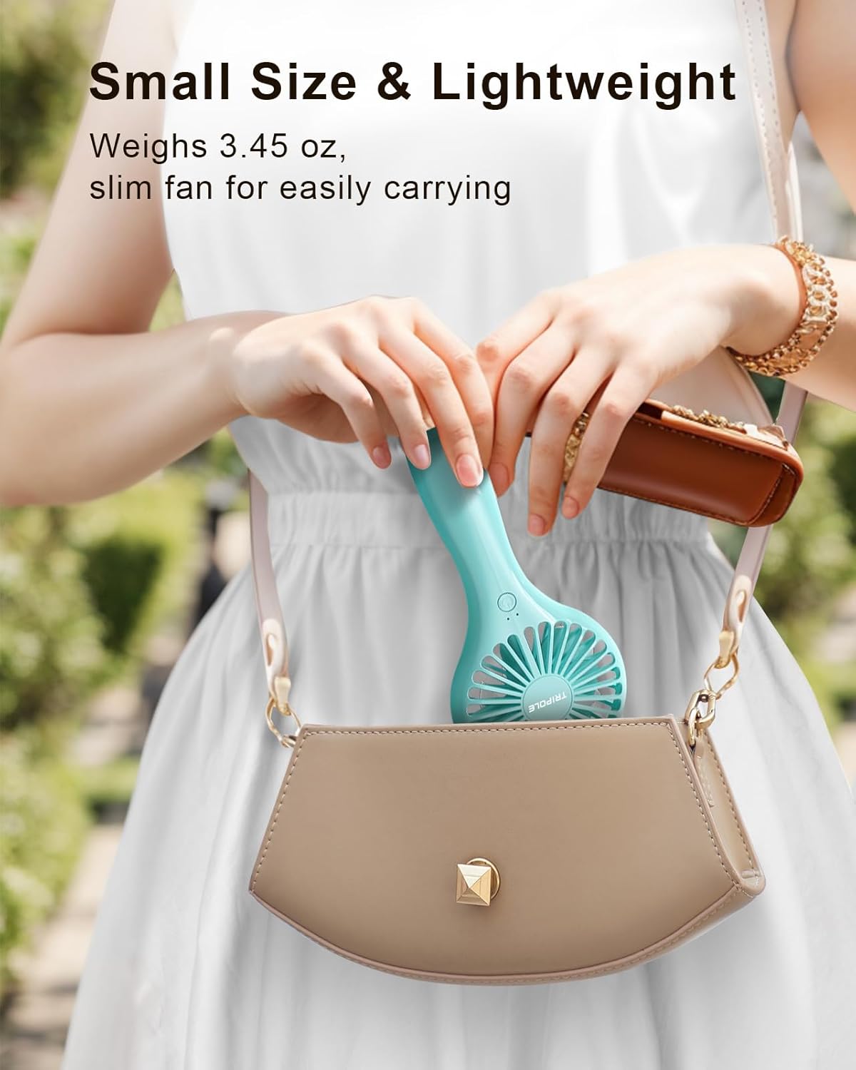 Mini Handheld Fan with Powerfu - đánh giá và giá Outdoor Power Products