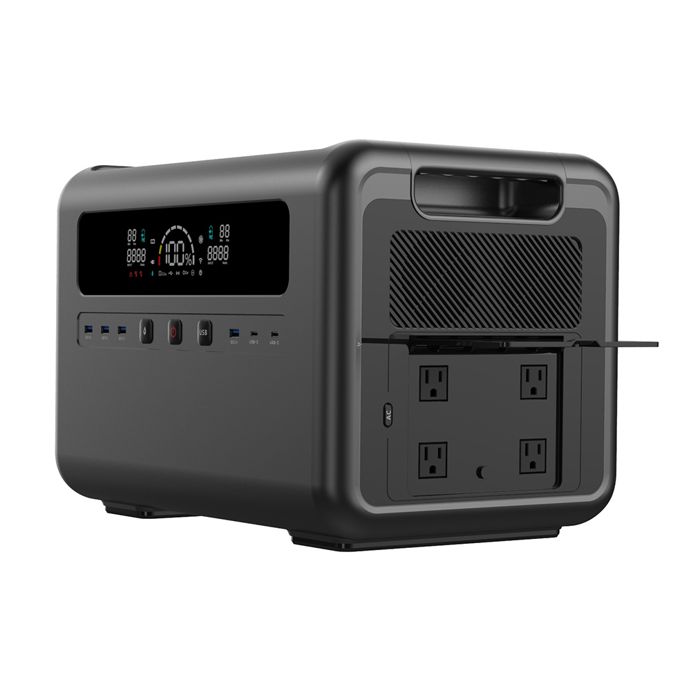 2400W Solar Power Generator, L - đánh giá và giá Outdoor Power Generator