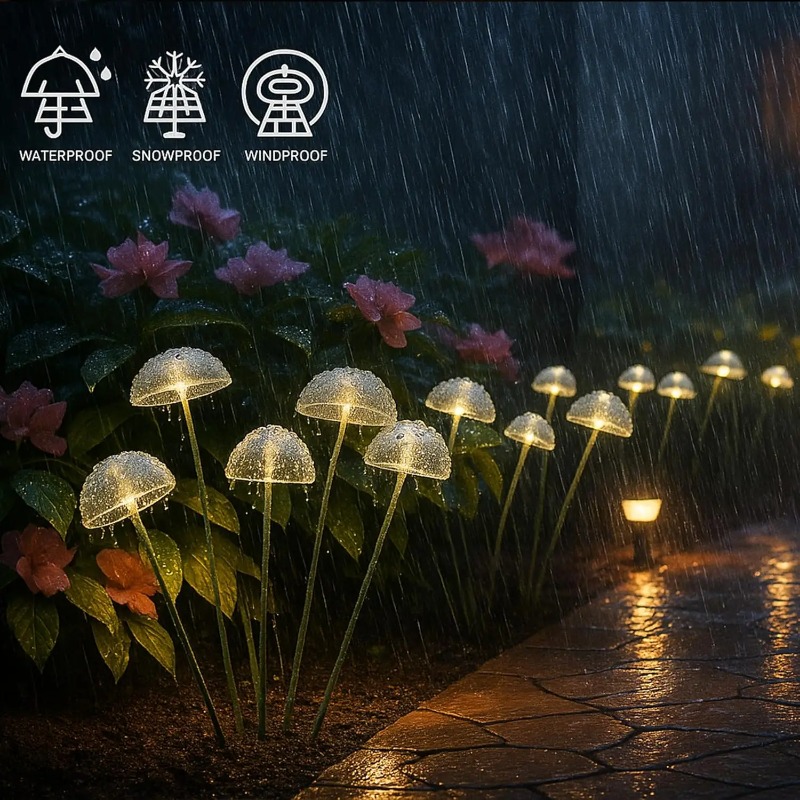 6LEDS Solar Mushroom Ambient L - đánh giá và giá Outdoor Power Outlet Solar