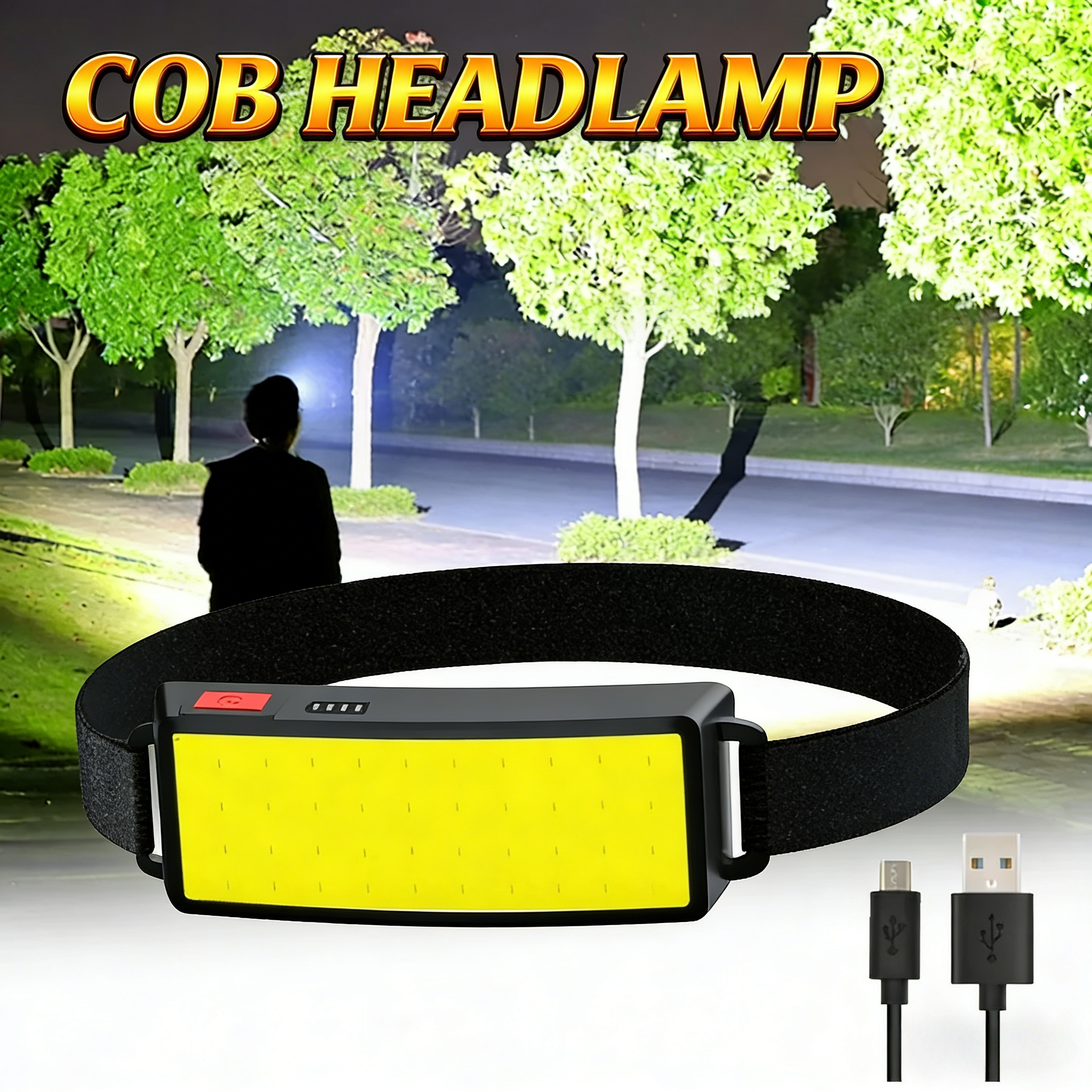 COB Portable LED Headlights Ou - đánh giá và giá Outdoor Usb Power Bank