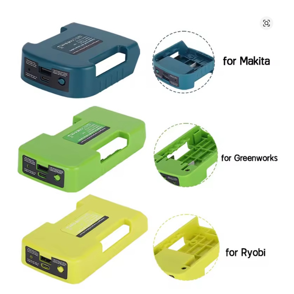 40V Belt Attachment USB Charge - đánh giá và giá Outdoor Power Adapter Usb