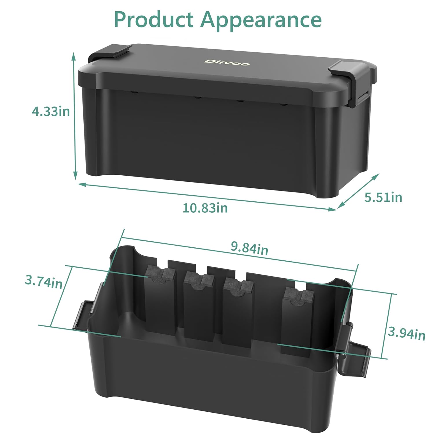 Diivoo Outdoor Waterproof Elec - đánh giá và giá Outdoor Power Supply Box