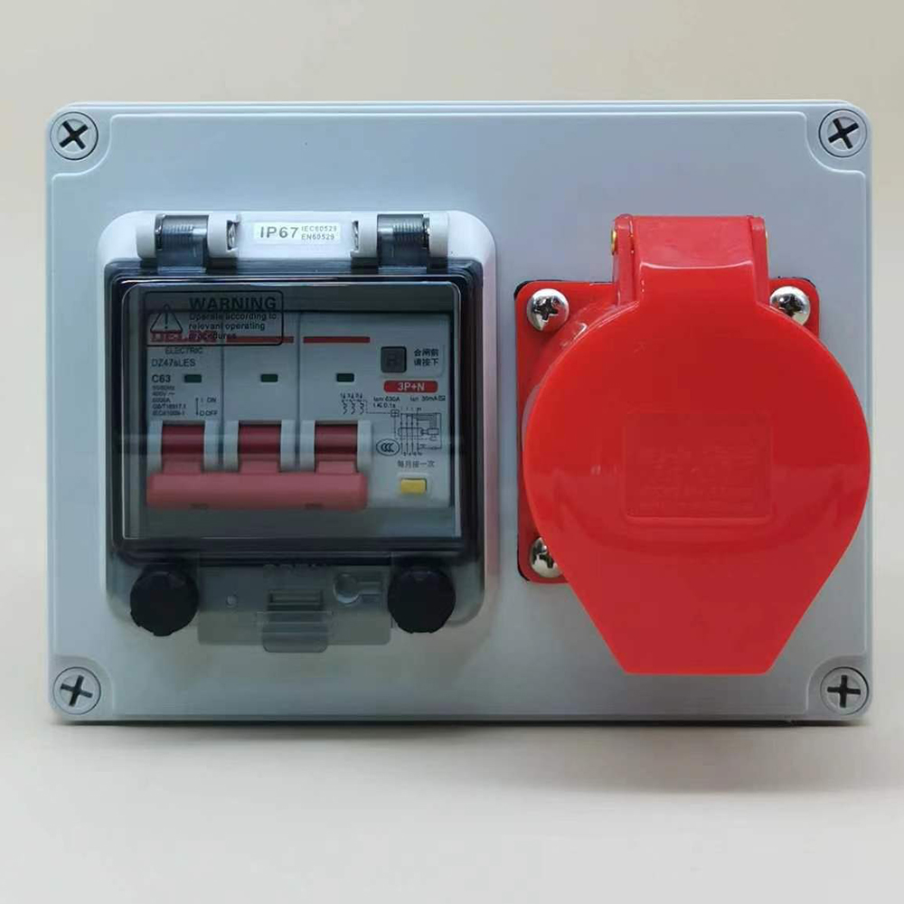 32A 22kw CEE Electrical Outlet - đánh giá và giá Outdoor Power Outlet Install