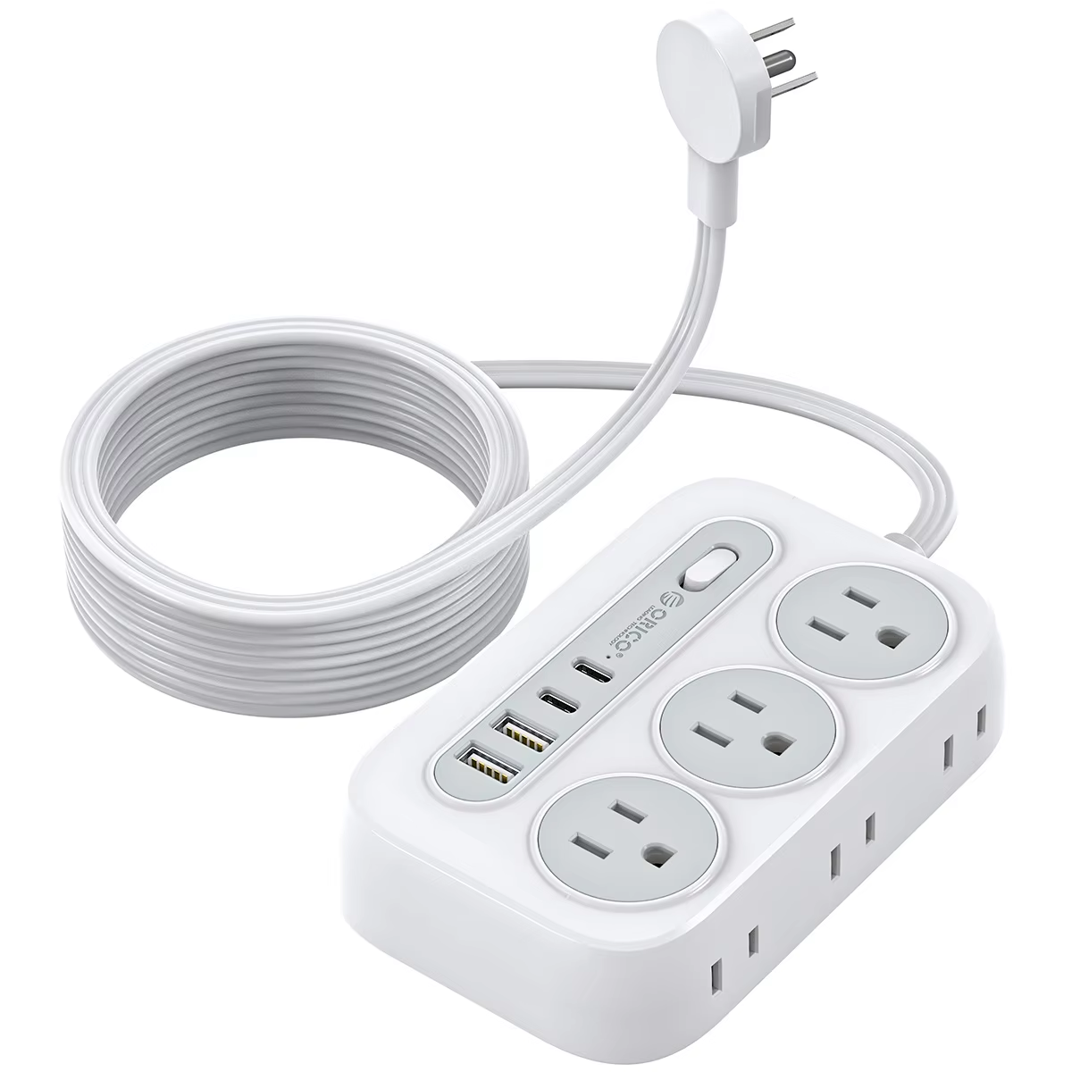 ORICO Power Strip 6 AC Outlets - đánh giá và giá Outdoor Power Adapter Usb