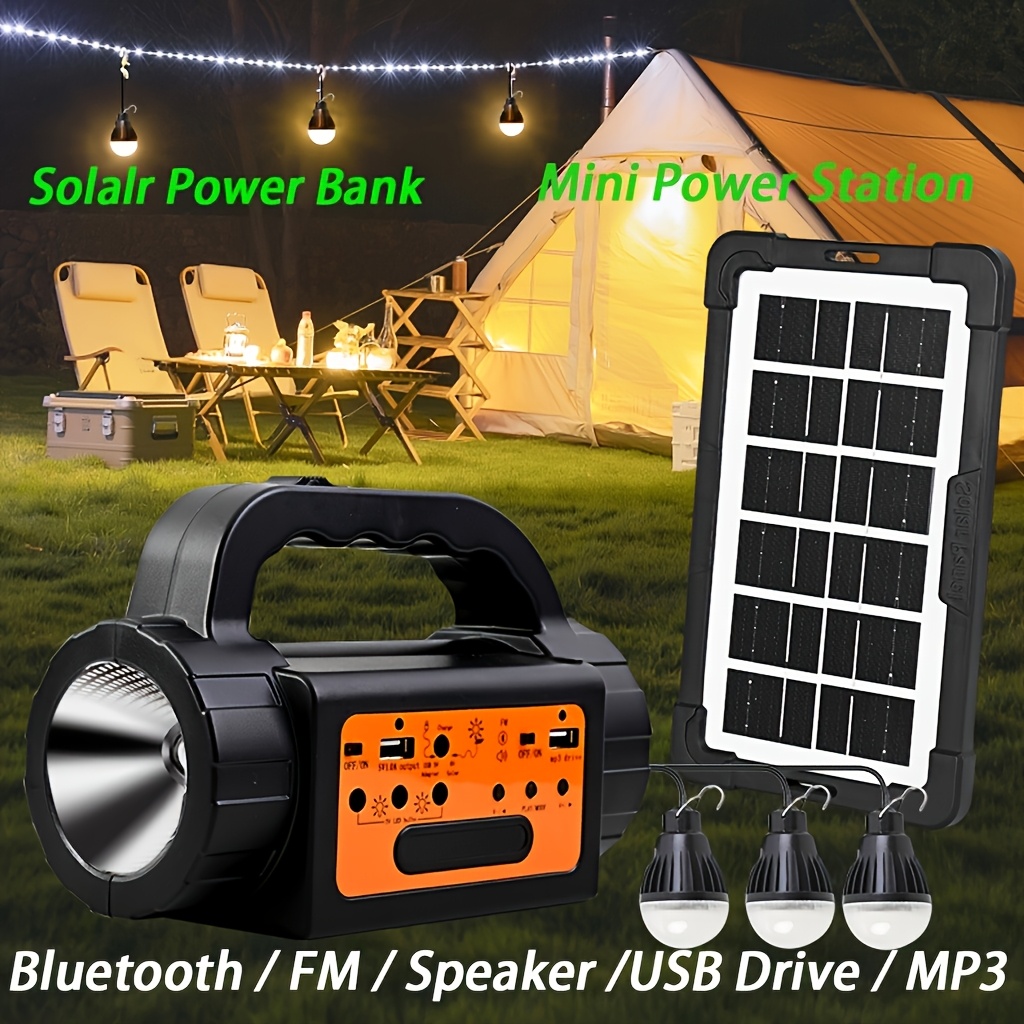 Solar Rechargeable Camping Lig - đánh giá và giá Power Switch Outdoor