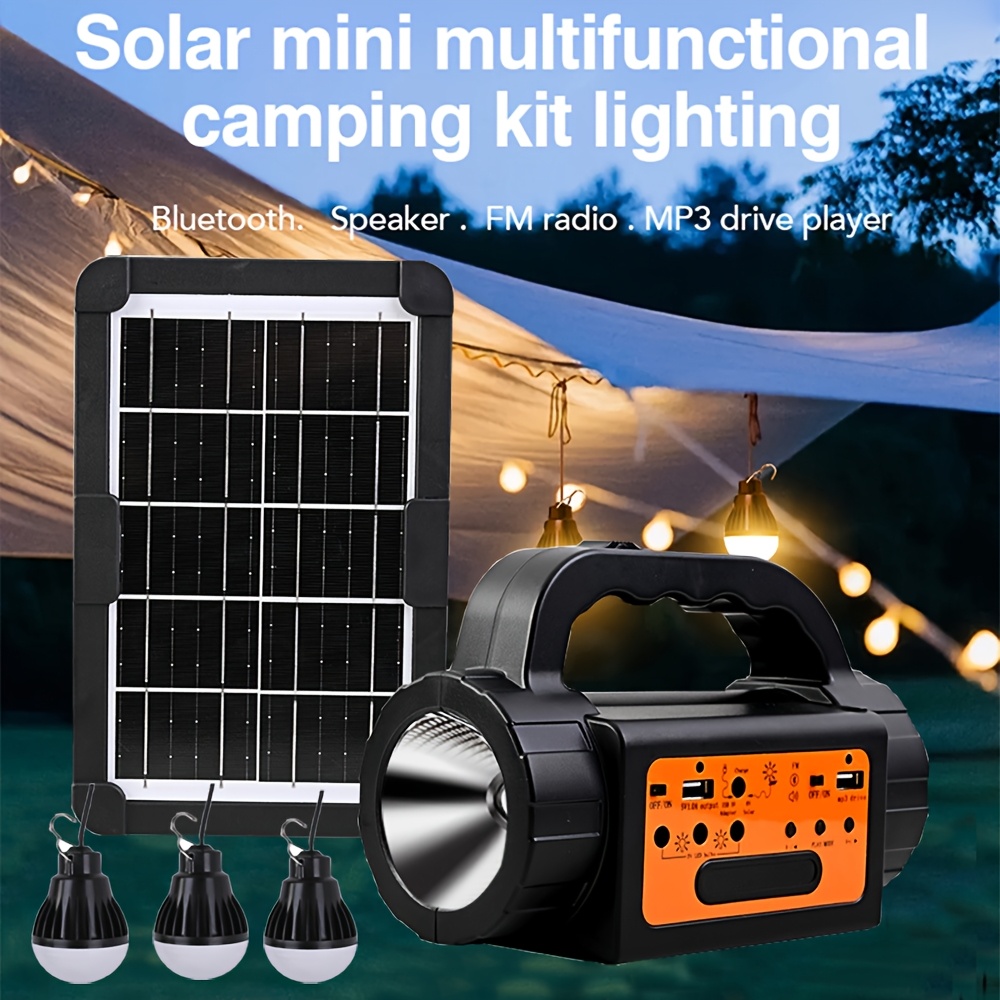 Solar Rechargeable Camping Lig - đánh giá và giá Power Switch Outdoor