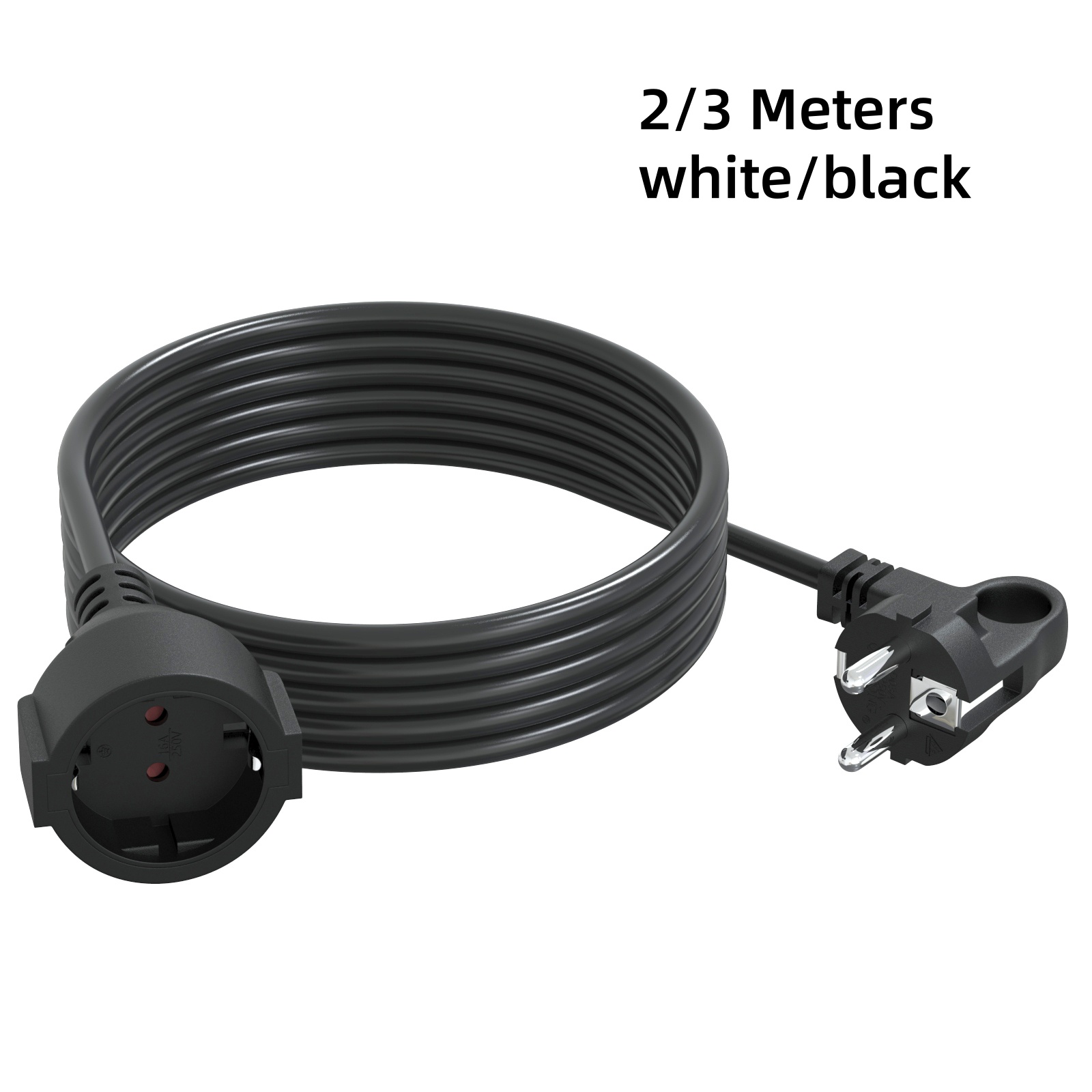 2/3/5 meters EU Power Extensio - đánh giá và giá Outdoor Power Extension Cord
