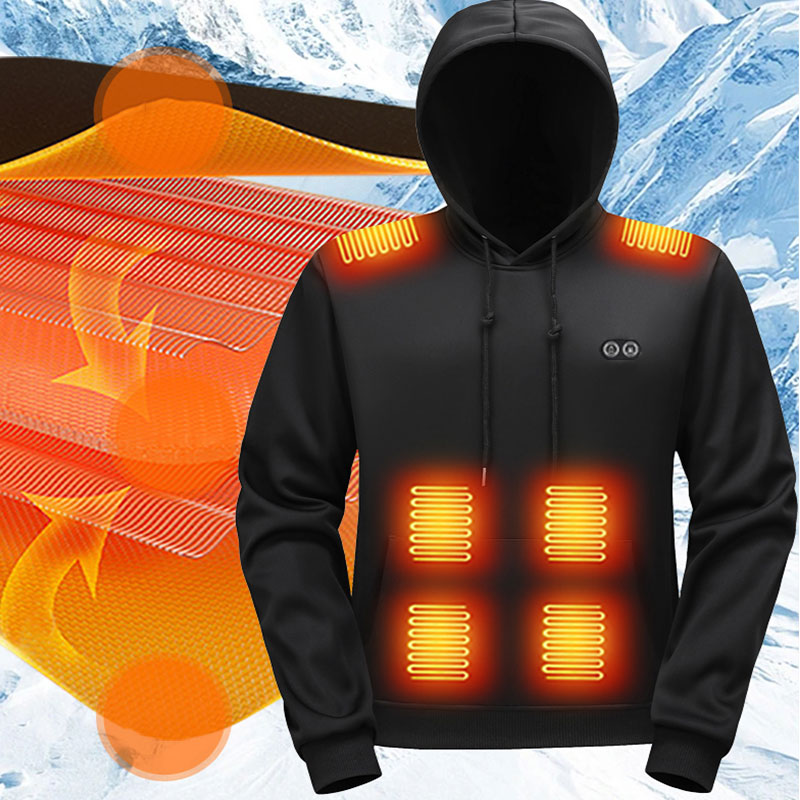 17 Zone Heating Hoodie Sweatsh - đánh giá và giá Outdoor Usb Power Bank