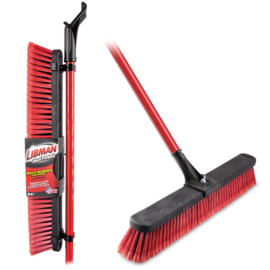 24 High Power Multi-Surface Pu - đánh giá và giá Outdoor Power Broom