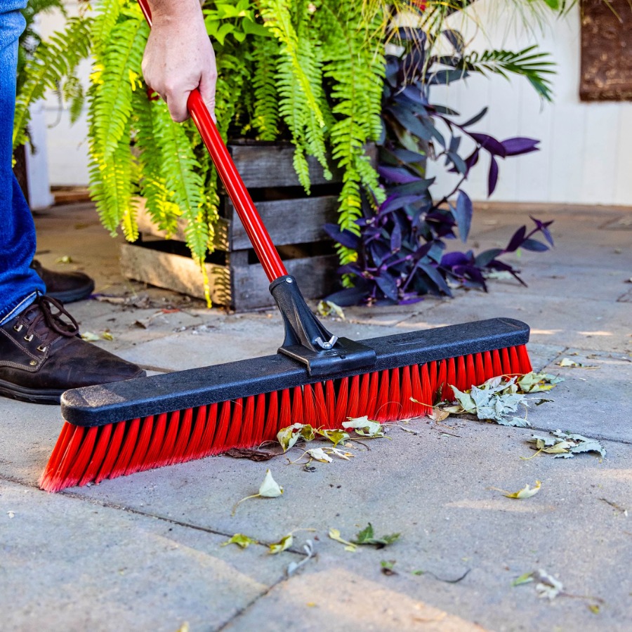 24 High Power Multi-Surface Pu - đánh giá và giá Outdoor Power Broom