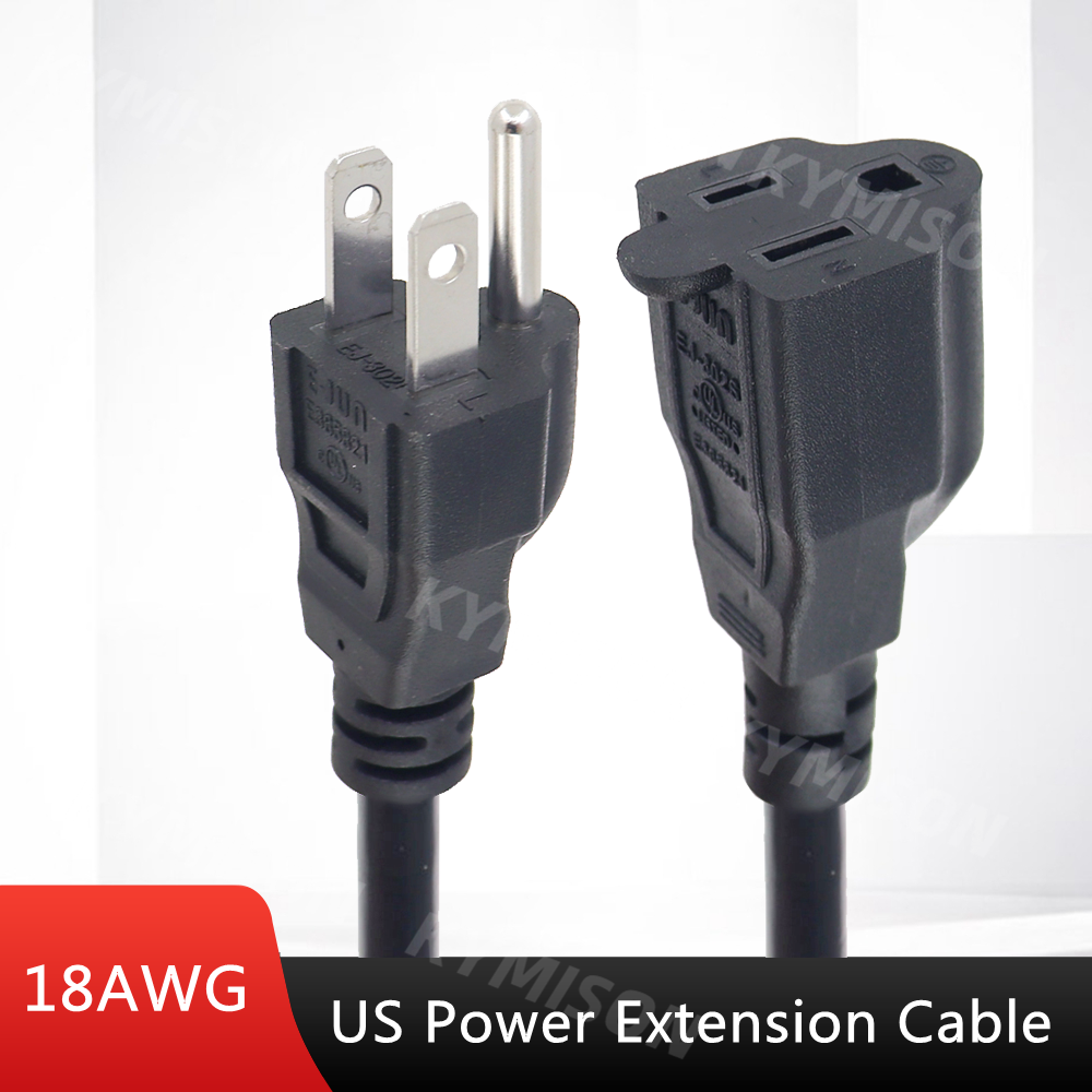 USA 3 Prong Male Plug to Femal - đánh giá và giá Outdoor Power Extension Cord