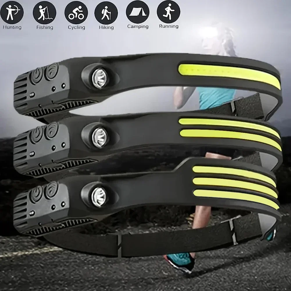 LED Sensor Headlamp USB Rechar - đánh giá và giá Outdoor Usb Power Bank