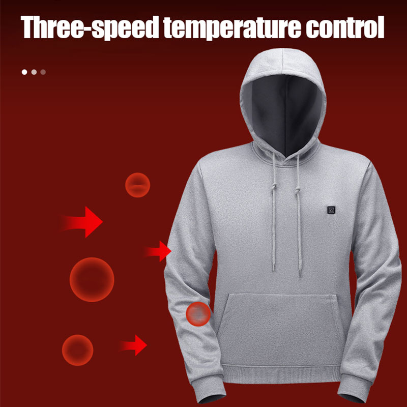 5 Zone Heating Hoodie Heating  - đánh giá và giá Outdoor Usb Power Bank