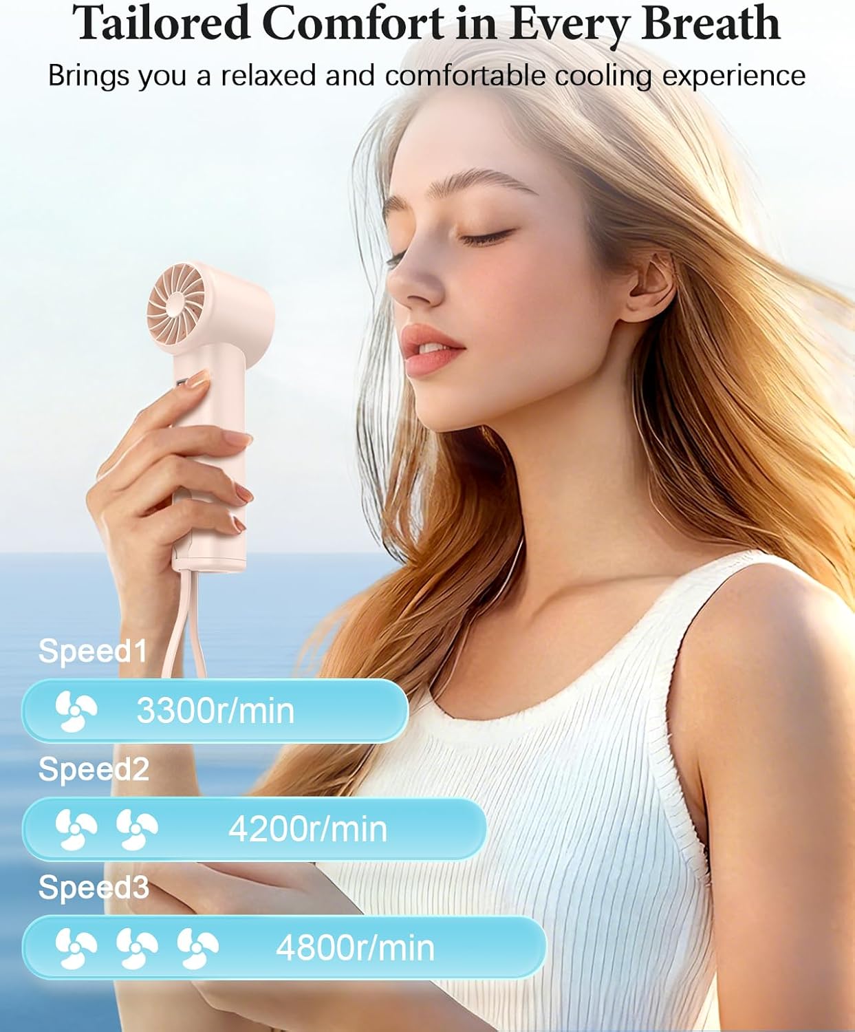 Portable Handheld Fan with Pow - đánh giá và giá Outdoor Power Products