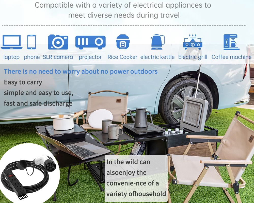 WUFEN Portable Type 2 V2L Cabl - đánh giá và giá Power Switch Outdoor