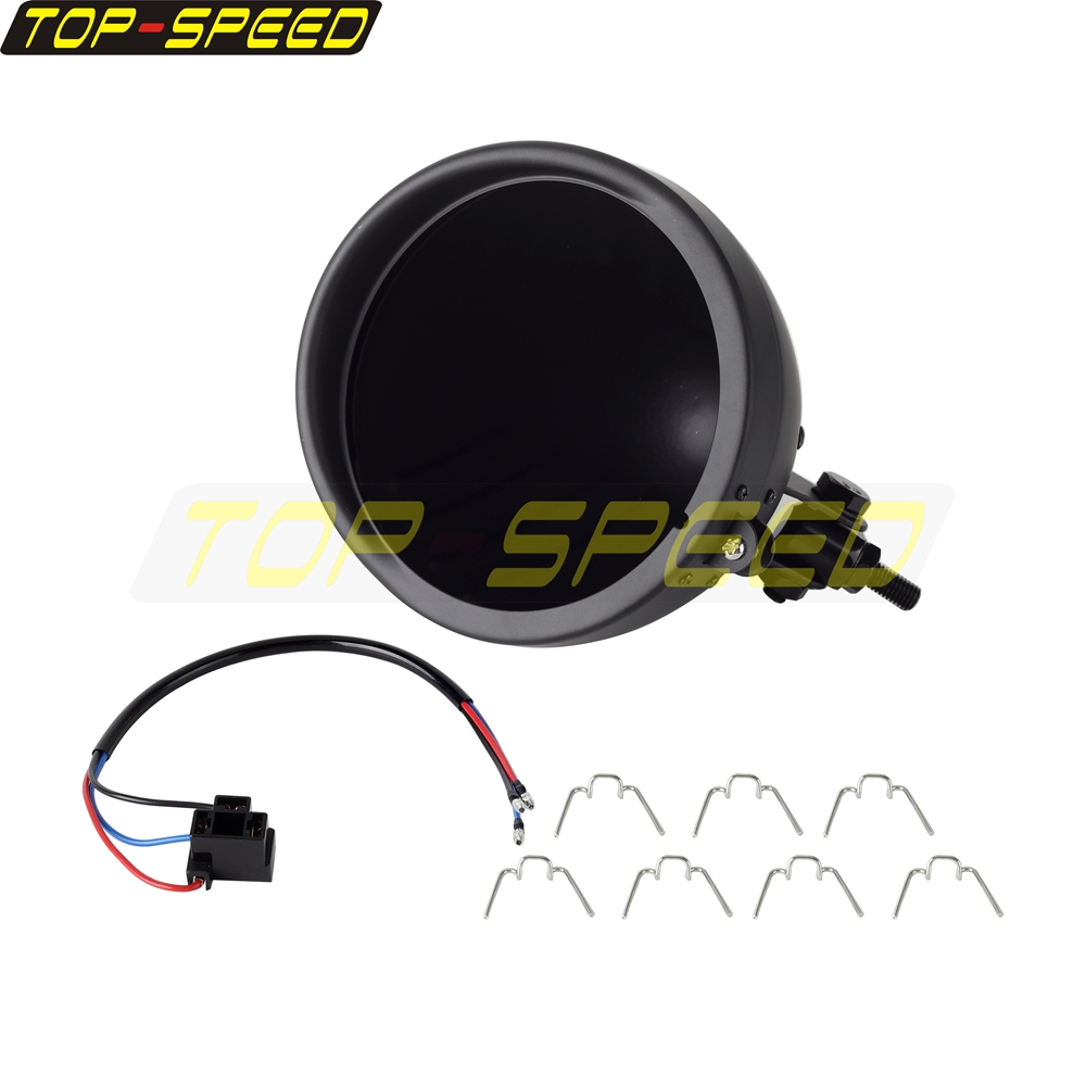 Black/Chrome Motorcycle Headla - đánh giá và giá Outdoor Power Products