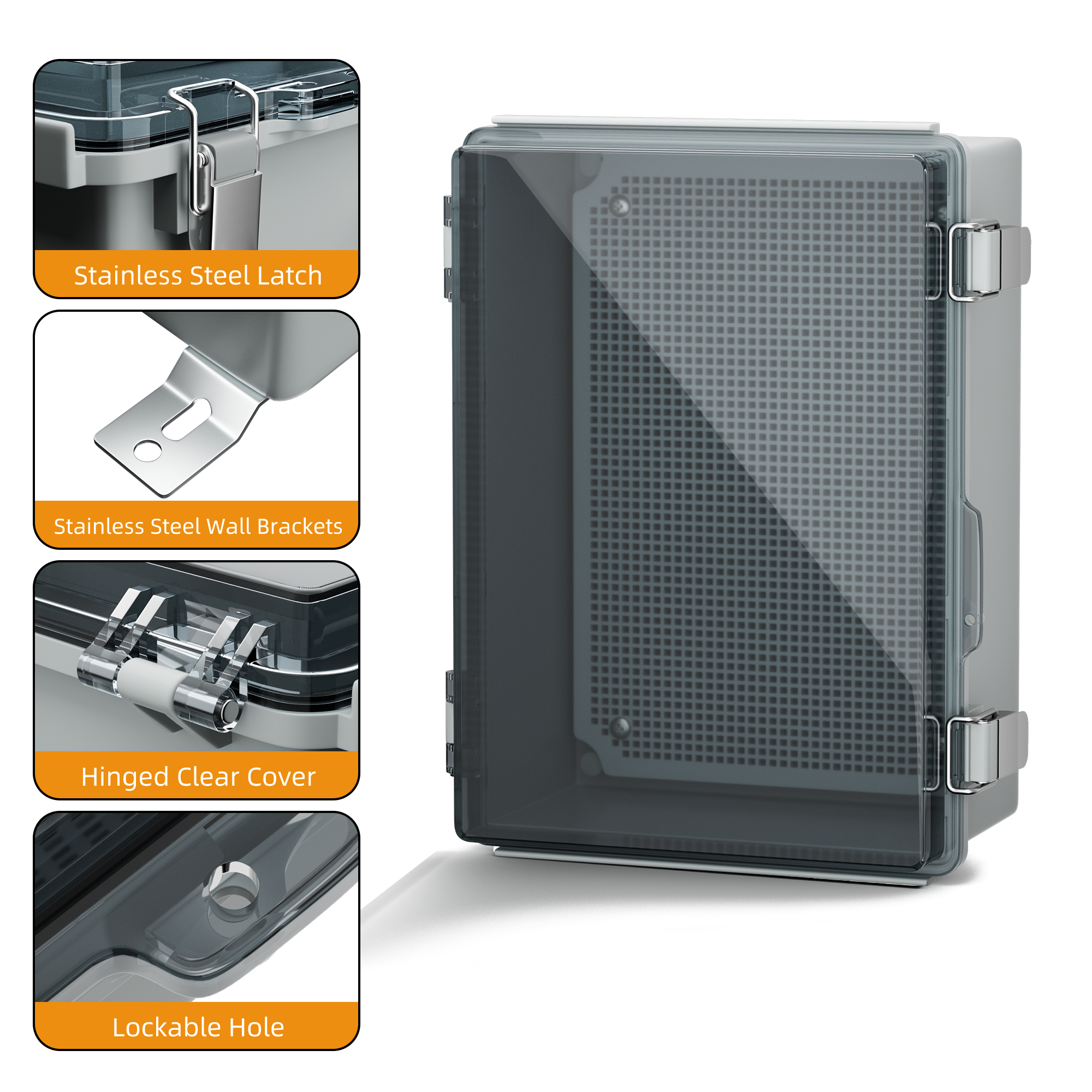 Clear Electrical Enclosure Box - đánh giá và giá Outdoor Power Supply Box