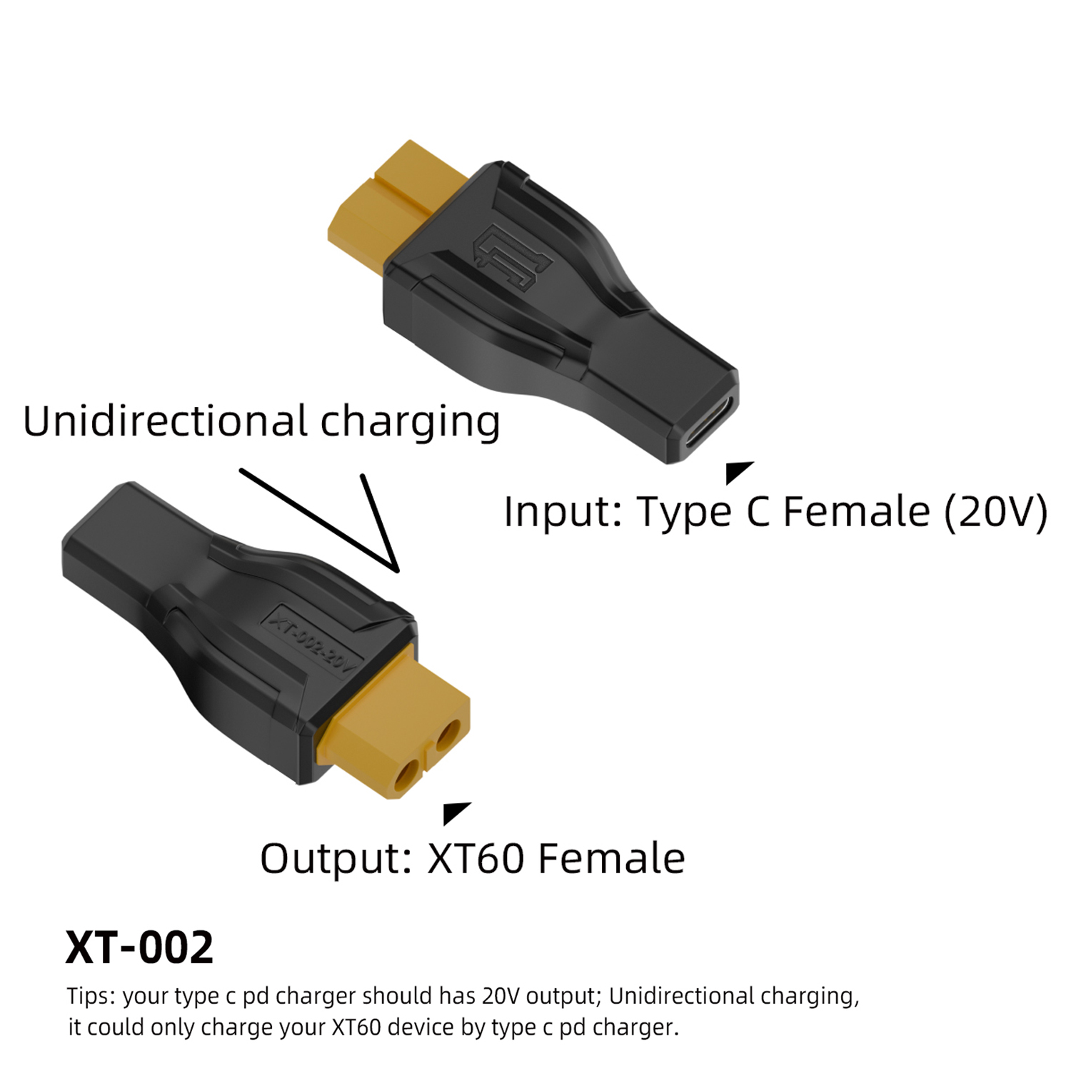 USB C to XT60 Adapter Converte - đánh giá và giá Outdoor Power Adapter Usb