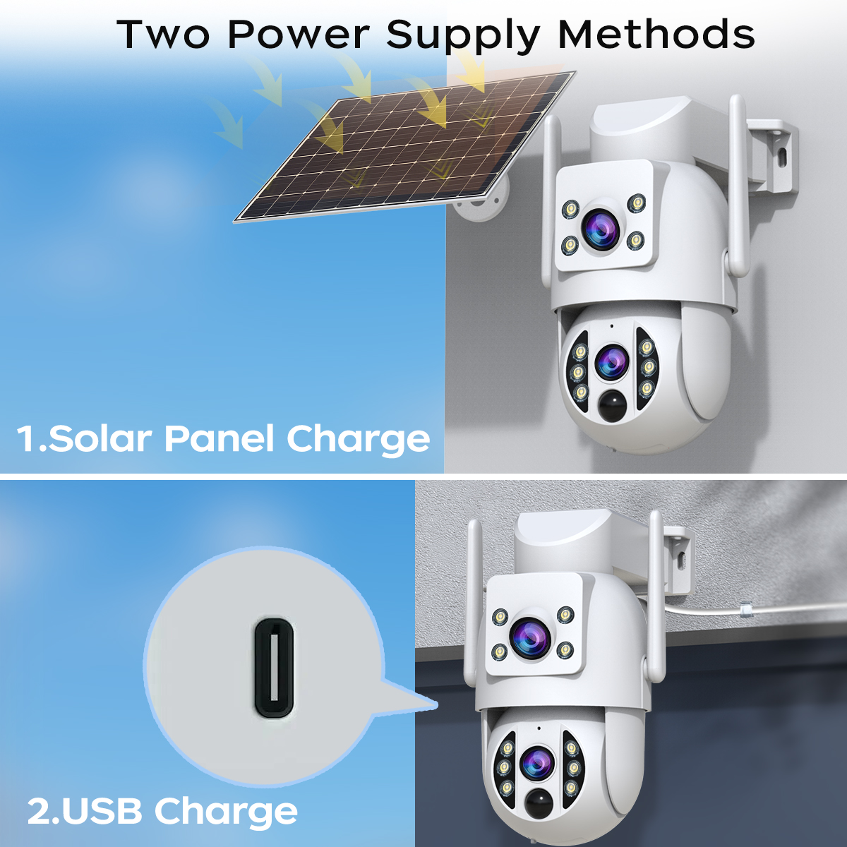 JOOAN 6MP Outdoor Solar Wifi C - đánh giá và giá Outdoor Power Outlet Solar