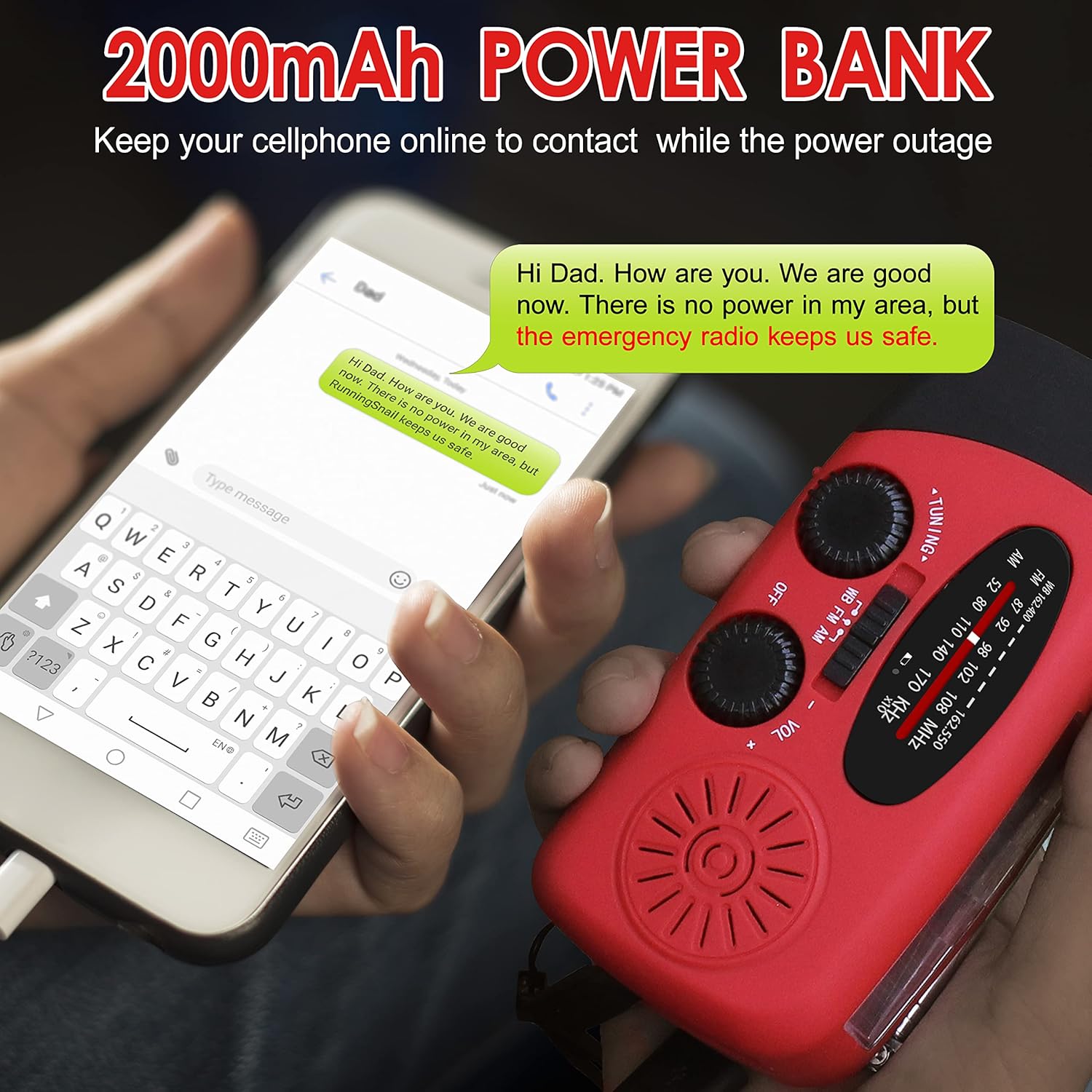 Portable Hand Crank Generator  - đánh giá và giá Outdoor Power Tool Kit